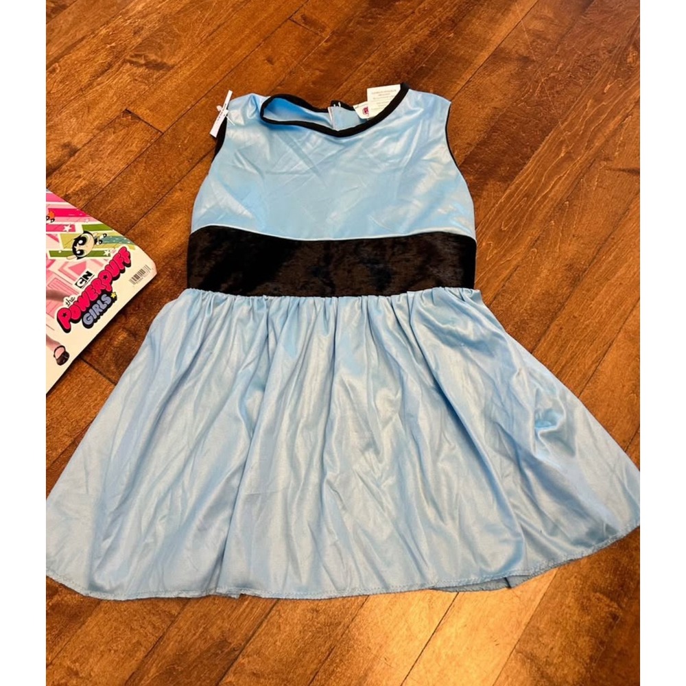 Cartoon Network Powerpuff Girls Blue and Black Dress Costume